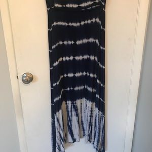 Dip dyed Maxi Skirt